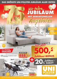 Uni-Polster Prospekt - Angebote ab 23.10.