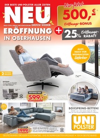Uni-Polster Prospekt - Angebote ab 06.11.