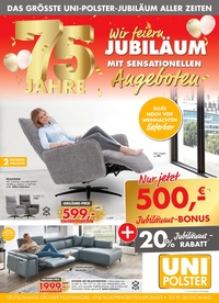 Uni-Polster Prospekt - Angebote ab 06.11.