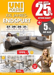 Uni-Polster Prospekt - Angebote ab 27.12.