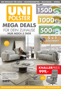 Uni-Polster Prospekt - Uni-Polster Handels GmbH