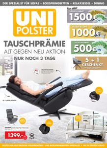 Uni-Polster Prospekt - Angebote ab 26.03.