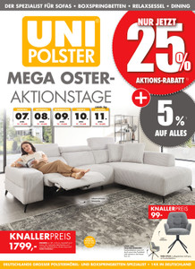 Uni-Polster Prospekt - Angebote ab 07.04.