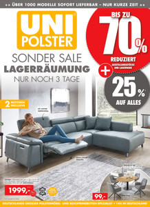 Uni-Polster Prospekt - Angebote ab 28.05.
