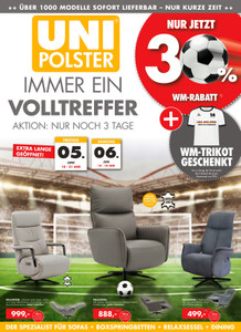 Uni-Polster Prospekt - Angebote ab 05.06.
