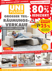 Uni-Polster Prospekt - Uni-Polster Handels GmbH