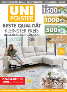 Uni-Polster Prospekt - Angebote ab 27.08.