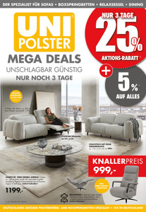 Uni-Polster Prospekt - Angebote ab 03.09.