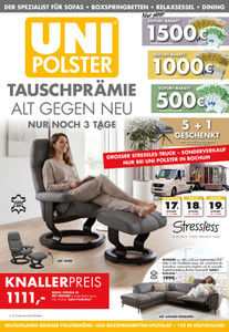 Uni-Polster Prospekt - Angebote ab 17.09.