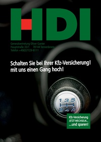 Ganter Finanz Prospekt - HDI KfZ-Versicherung