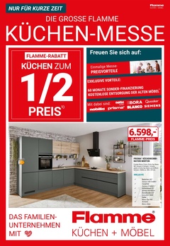 Flamme Küchen + Möbel Prospekt - Küchen-Messe