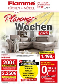 Flamme Küchen + Möbel Prospekt - Planungswochen