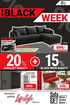 Flamme Küchen + Möbel Prospekt - Black Week - Seite 1