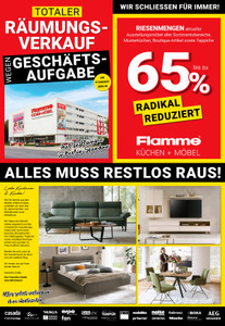 Flamme Küchen + Möbel Prospekt - Angebote ab 29.04.