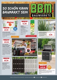 BBM Baumärkte Prospekt - Angebote ab 03.08.