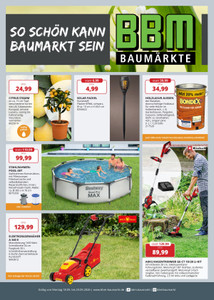 BBM Baumärkte Prospekt - Angebote ab 17.05.