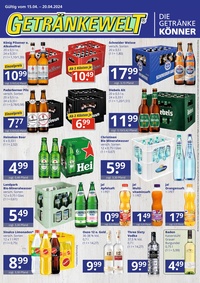 Getränkewelt Prospekt - Angebote ab 13.04.