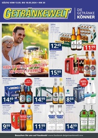 Getränkewelt Prospekt - Angebote ab 11.05.