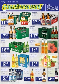 Getränkewelt Prospekt - Angebote ab 18.05.