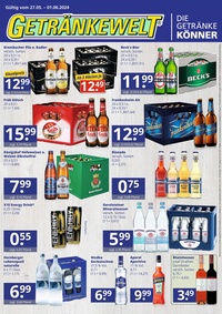Getränkewelt Prospekt - Angebote ab 25.05.