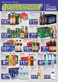 Getränkewelt Prospekt - Angebote ab 27.07.