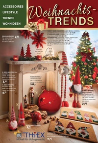Möbel Thiex Prospekt - Weihnachtstrends