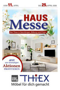 Möbel Thiex Prospekt - Hausmesse