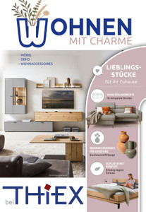 Möbel Thiex Prospekt - Wohnen mit Charme