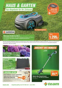 team Baumarkt Prospekt - Haus & Garten