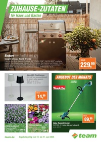 team Baumarkt Prospekt - Zuhause-Zutaten für Haus und Garten