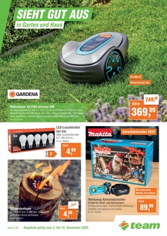 team Baumarkt Prospekt - Sieht gut aus in Garten und Haus - Seite 1