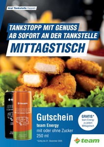team Baumarkt Prospekt - Tankstopp mit Genuss