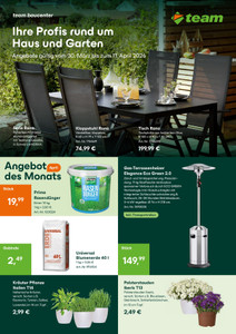 team Baumarkt Prospekt - Ihre Profis rund um Haus und Garten
