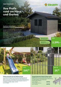 team Baumarkt Prospekt - Ihre Profis rund um Haus und Garten