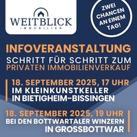 Weitblick Immobilien Prospekt - Infoveranstaltung