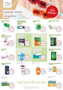 Linda Apotheken Prospekt - Sommer, Sonne, sorgenfrei!