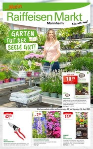Raiffeisen Mannheim Prospekt - Garten tut der Seele gut!
