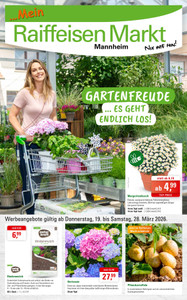 Raiffeisen Mannheim Prospekt - Gartenfreude