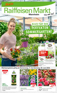 Raiffeisen Mannheim Prospekt - Perfekter Sommergarten