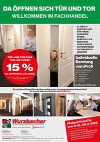 Wurzbacher Prospekt - Türwochen