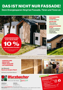 Wurzbacher Prospekt - Fassadenwochen