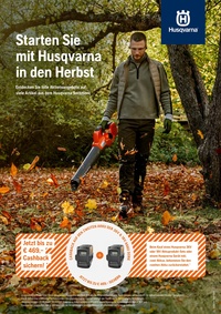 Husqvarna Prospekt - Starten Sie mit Husquarna in den Herbst