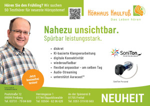 Hörhaus Kaulfuß Prospekt - Hörhaus Kaulfuß