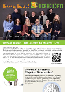 Hörhaus Kaulfuß Prospekt - Hergehört!