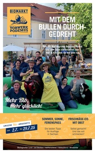 Biomarkt Vorwerk Podemus Prospekt - Angebote ab 01.07.