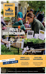 Biomarkt Vorwerk Podemus Prospekt - Vorwerk Podemus ab 20.05.