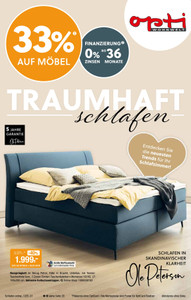 Opti Wohnwelt Prospekt - Traumhaft schlafen!