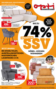 Opti Wohnwelt Prospekt - Sparen im SSV