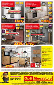 Opti Wohnwelt Prospekt - Mega Summer Sale