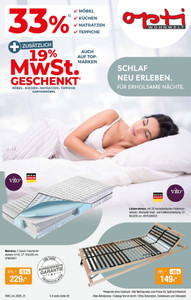 Opti Wohnwelt Prospekt - Schlaf Neu Erleben